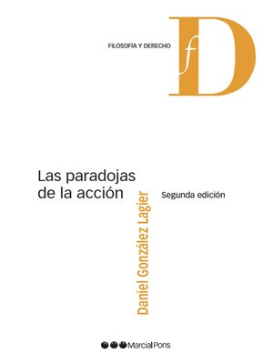 cover image of Las paradojas de la acción